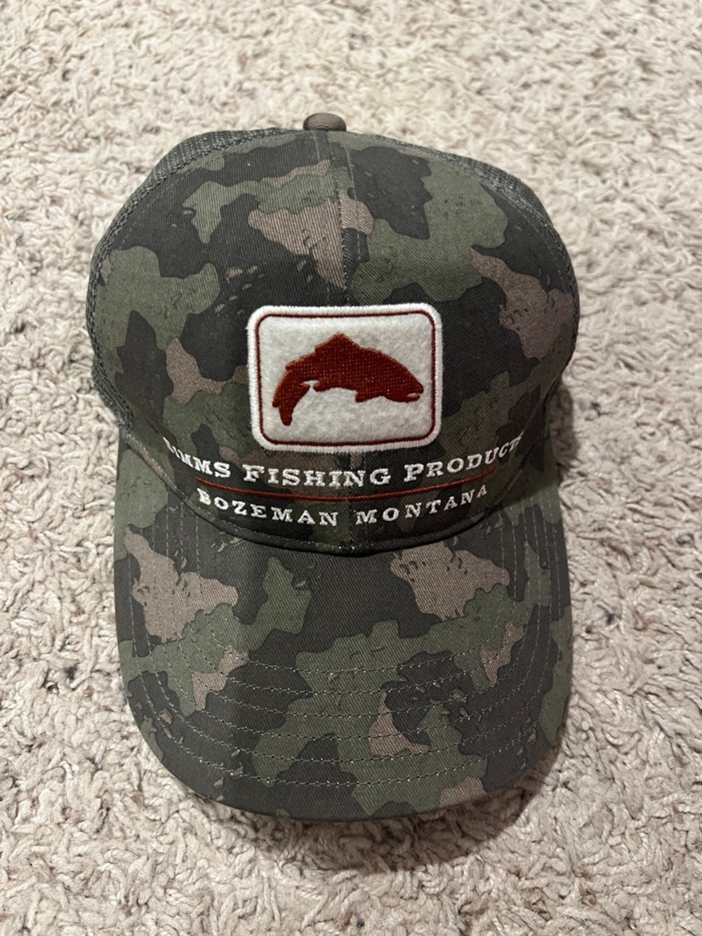 Simms Camo Hat